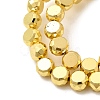 Electroplate Glass Beads Strands EGLA-F166-04B-G-3