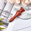 Natural Pear Wood/Natural Wood Handle DIY-CP0003-04-3