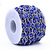 304 Stainless Steel Textured Oval Cable Chains CHS-T003-33P-02-3