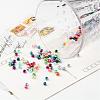 Mixed Glass Pearl Round Beads X-HYC001-2
