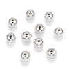 Plating Plastic Acrylic Round Beads PACR-L003-10mm-S-1