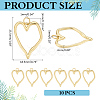 10Pcs Brass Pendants KK-ME0001-63-2
