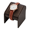 Desktop Imitation Leather Single Watch Holder ODIS-WH0007-64B-1