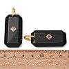 Natural Obsidian Pendants GG-CBA51ED-05G-04-2