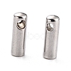 Tarnish Resistant 304 Stainless Steel Cord Ends STAS-H153-03F-P-2