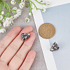 304 Stainless Steel Beads STAS-UN0001-18AS-2