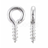 Iron Screw Eye Pin Peg Bails X-E561Y-S-1