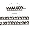Tarnish Resistant 201 Stainless Steel Double Link Chains CHS-A003E-2.0mm-6