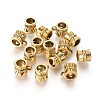 Tibetan Style Alloy Tube Bails TIBE-30047-AG-RS-2