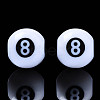 Opaque Acrylic Beads X-MACR-S272-66-2
