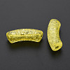 Transparent Crackle Acrylic Beads CACR-S009-001B-N85-3