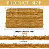 Polyester Centipede Lace Ribbon OCOR-WH0088-43A-02-2