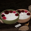 Round Concrete Candle Jar Mould PW-WG61924-01-4