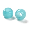 Natural Dyed Jade European Beads G-R488-01D-3