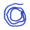 Transparent Glass Beads Strands GLAA-C019-01B-03-2
