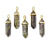 Natural Dragon Blood Pointed Pendants G-G025-01G-36-1