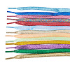 13 Pairs 13 Colors Polyester Cord Shoelace AJEW-TA0002-48-3