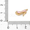304 Stainless Steel Enamel Pendants STAS-I369-08G-03-3