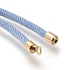 Nylon Twisted Cord Bracelet Making MAK-M025-144-2