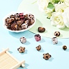 35Pcs 7 Styles Leopard Print Opaque Acrylic Beads FIND-YW0011-31-4