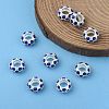 Alloy Rhinestone European Beads CPDL-H999-17-6