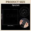 Square PVC Car Window Static Clings AJEW-WH0609-092-2