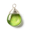 Glass Pendants X-PALLOY-JF00856-2
