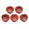 Natural Red Jasper Thumb Worry Stone G-N0325-01L-3