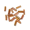Glass Round Bugle Beads GLAA-WH0031-50I-2