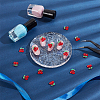 Cherry Resin Cabochons MRMJ-OC0003-22-5