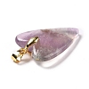 Natural Fluorite Pendants X-G-E570-01G-01-3
