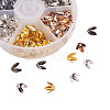 4-Petal Iron Flower Bead Caps IFIN-CJ0001-20-3