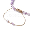 4Pcs 4 Colors Evil Eye Lampwork & Glass Seed Braided Bead Bracelets Set BJEW-JB09706-S-5