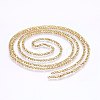304 Stainless Steel Figaro Chains CHS-I002-05G-1