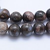 Natural Gemstone Beads Strands G-F531-8mm-P-3