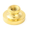 Golden Tone Round Wax Seal Brass Stamp Heads LS-AJEW-Z034-01G-17-3