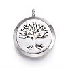 316 Surgical Stainless Steel Diffuser Locket Pendants STAS-H342-57P-1