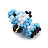 Seed Beads Beaded Charms PALLOY-MZ00382-5