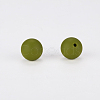 Round Silicone Focal Beads SI-JX0046A-19-2