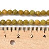 Natural Yellow Green Opal Beads Strands G-D306-A06-4mm-5