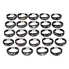 Natural Gemstone & Braided Microfiber Leather Multi-strand Bracelets for Women Men GG-CBAEA55-01-2