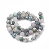 Natural Tree Agate Beads Strands X-G-T106-038-4