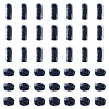 90Pcs 2 Styles Opaque Acrylic Imitation Gemstone Beads OACR-TA0005-14A-1