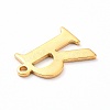 PVD Vacuum Plating  304 Stainless Steel Charms STAS-H112-R-G-3