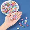 Imitation Turquoise Style Resin European Beads X-OPDL-Q132-M-3