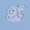 Letter DIY Silicone Molds X-DIY-I034-08X-3