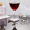 Brass Wine Glass Charm Rings KK-PH0035-83-7