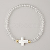 Bohemian Glass Beads Stretch Bracelets LS-KO2121-10-1