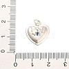 Brass Micro Pave Cubic Zirconia Pendants KK-H527-02A-P-3