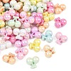 Luminous UV Plating Opaque Acrylic Beads MACR-K361-38-2
